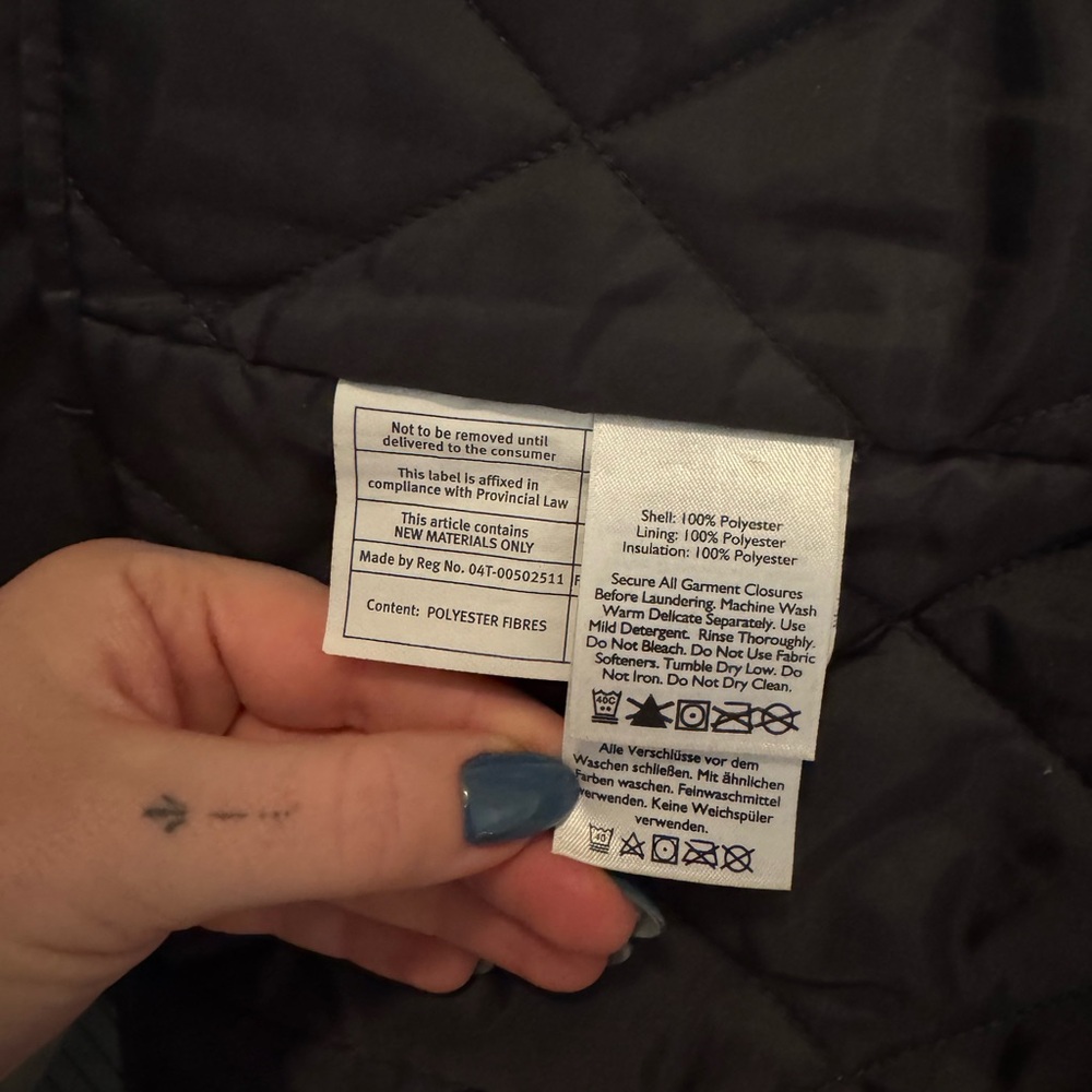 Eddie Bauer Women's Girl on the Go Insulated Waterproof Trench Coat - Gray MP - Picture 14 of 15